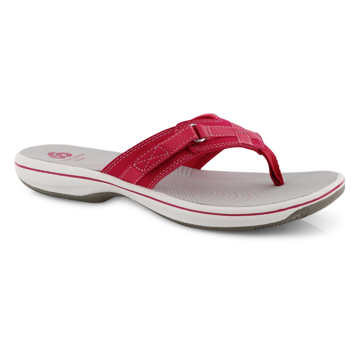 Lds Breeze Sea bright rose thong sandal