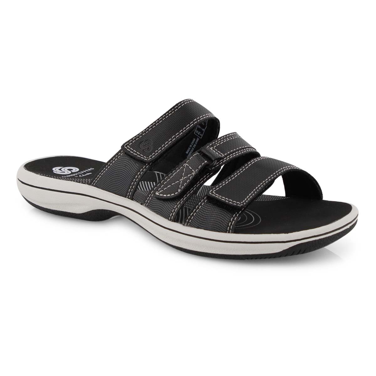 Lds Brinkley Coast black slide sandal