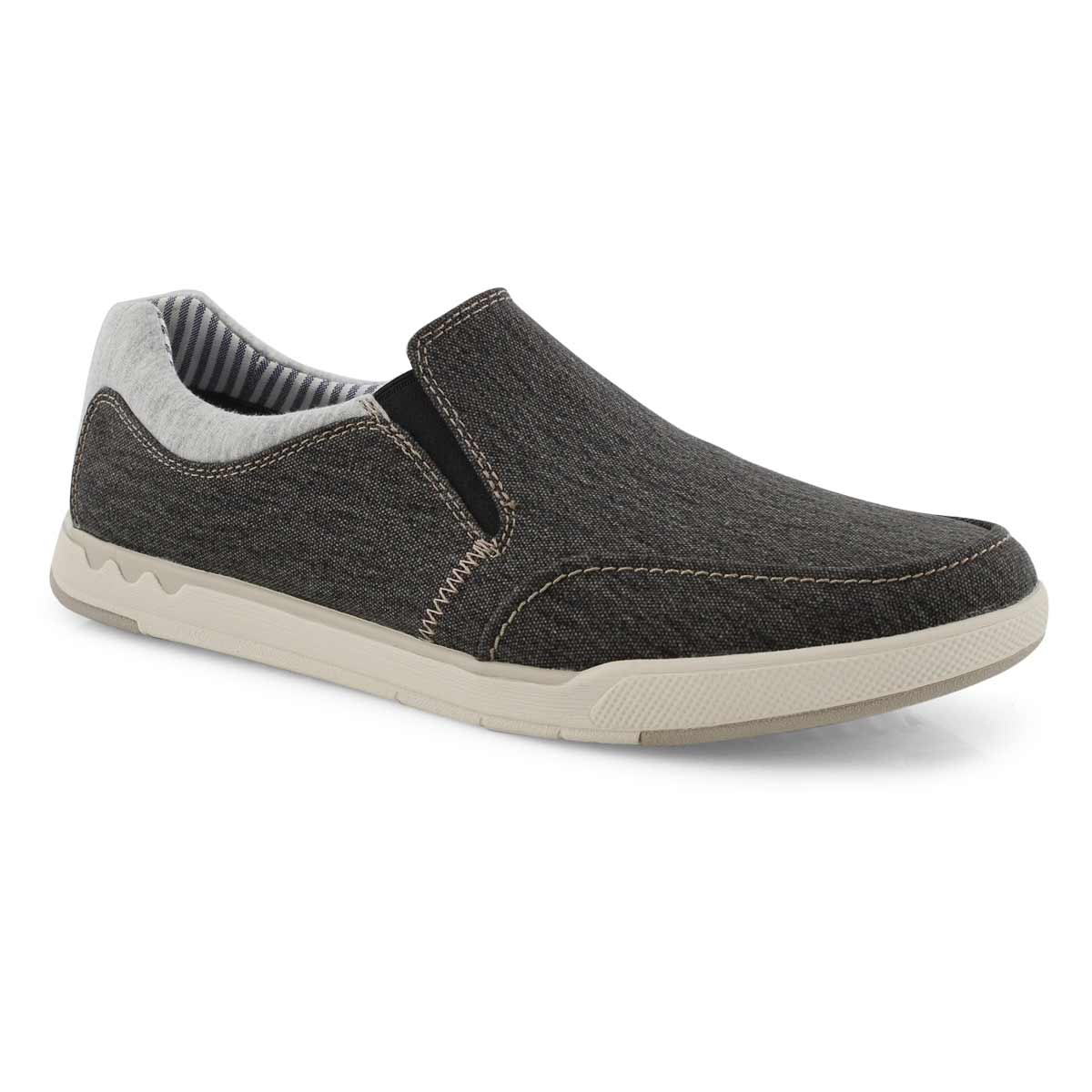 Mns Step Isle Slip blk casual shoe