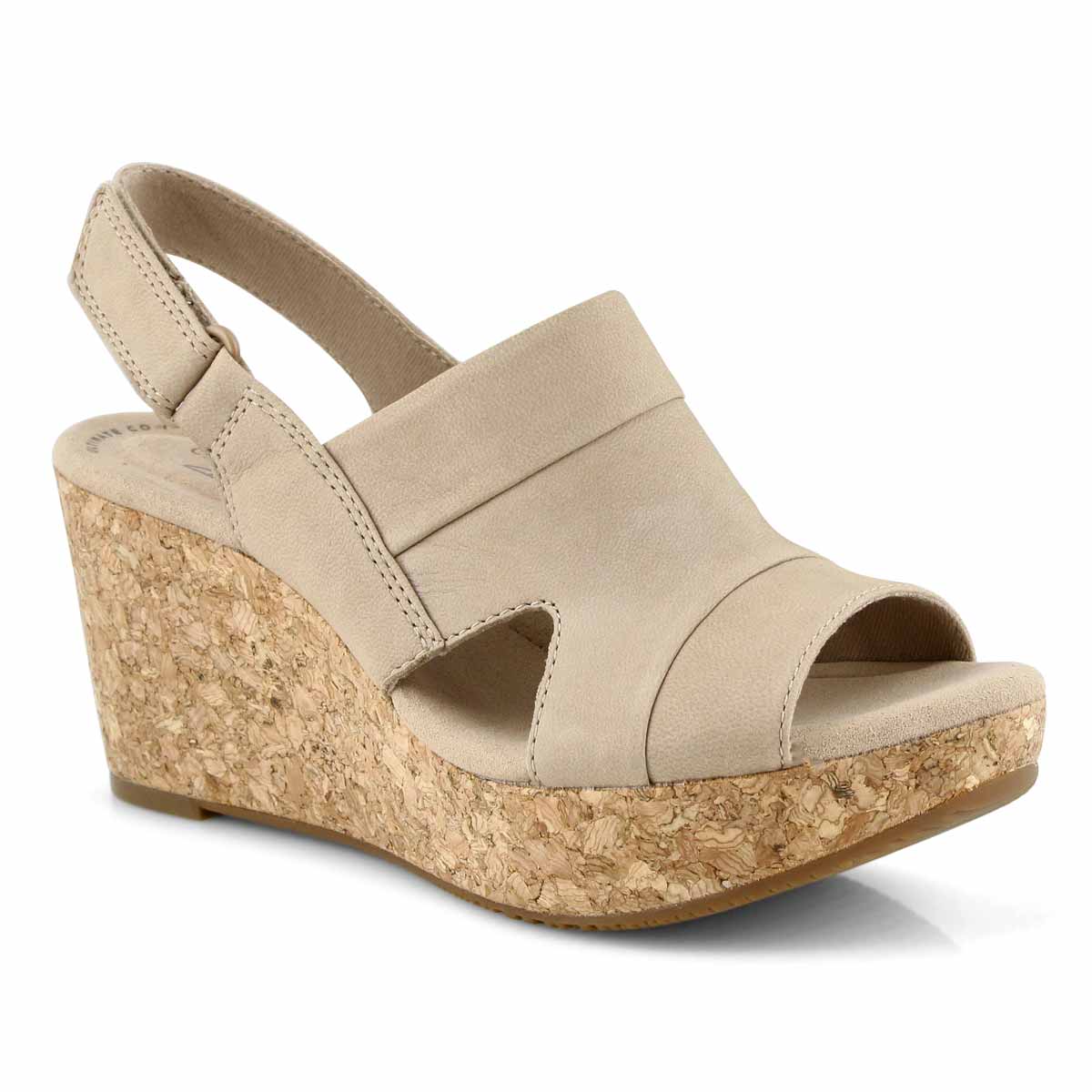 Lds Annadel Ivory sand wedge sandal