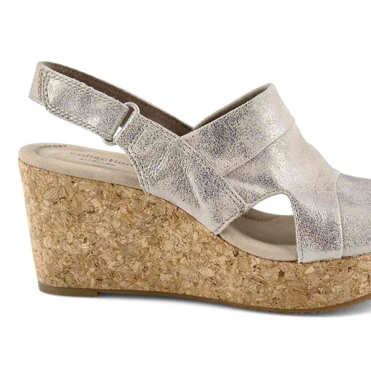 clarks annadel ivory pewter