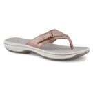 Lds Breeze Sea rose gold thong sandal