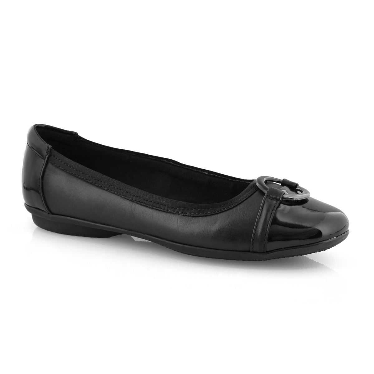 Lds Gracelin Wind black flat