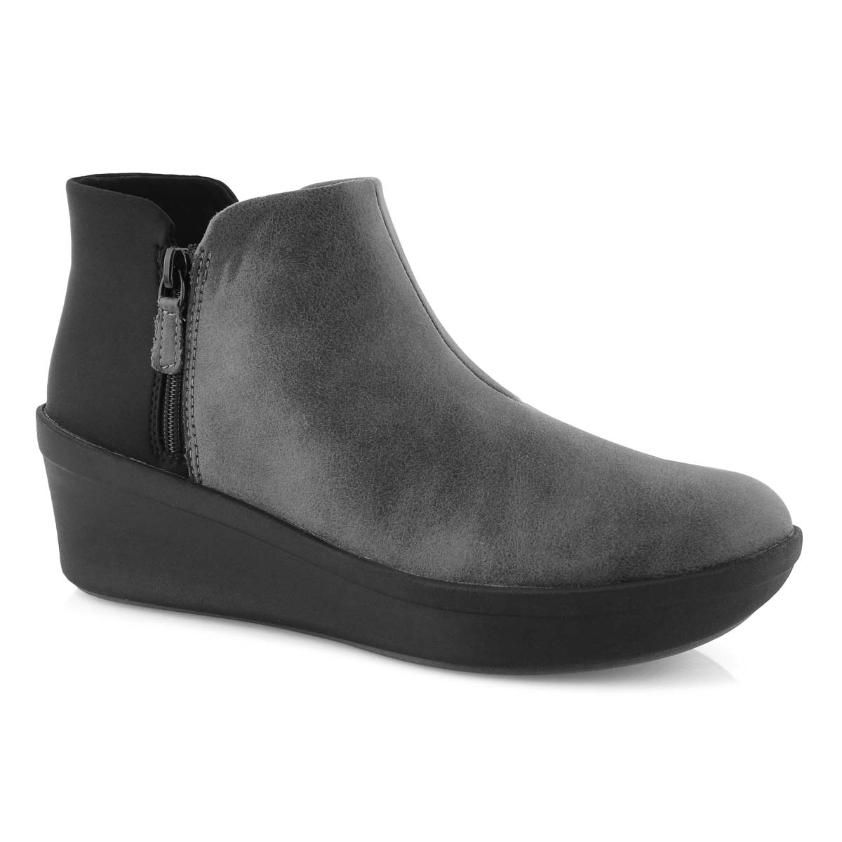 Bottine Step Rose Up, gris, fem.