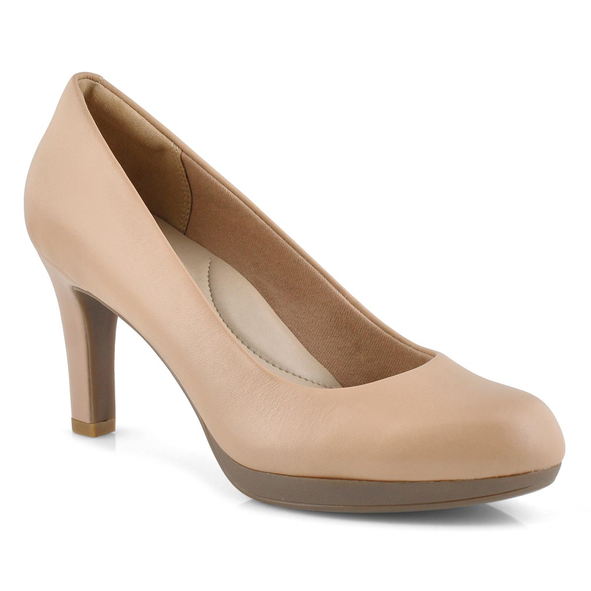 Lds Adriel Viola praline dress heel