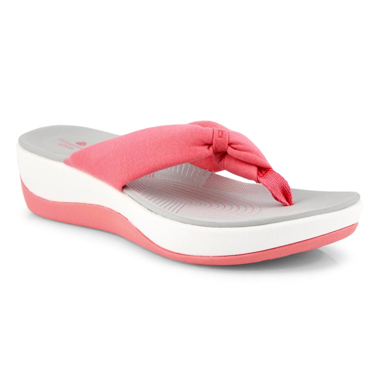 Lds Arla Glison berry thong wedge sandal