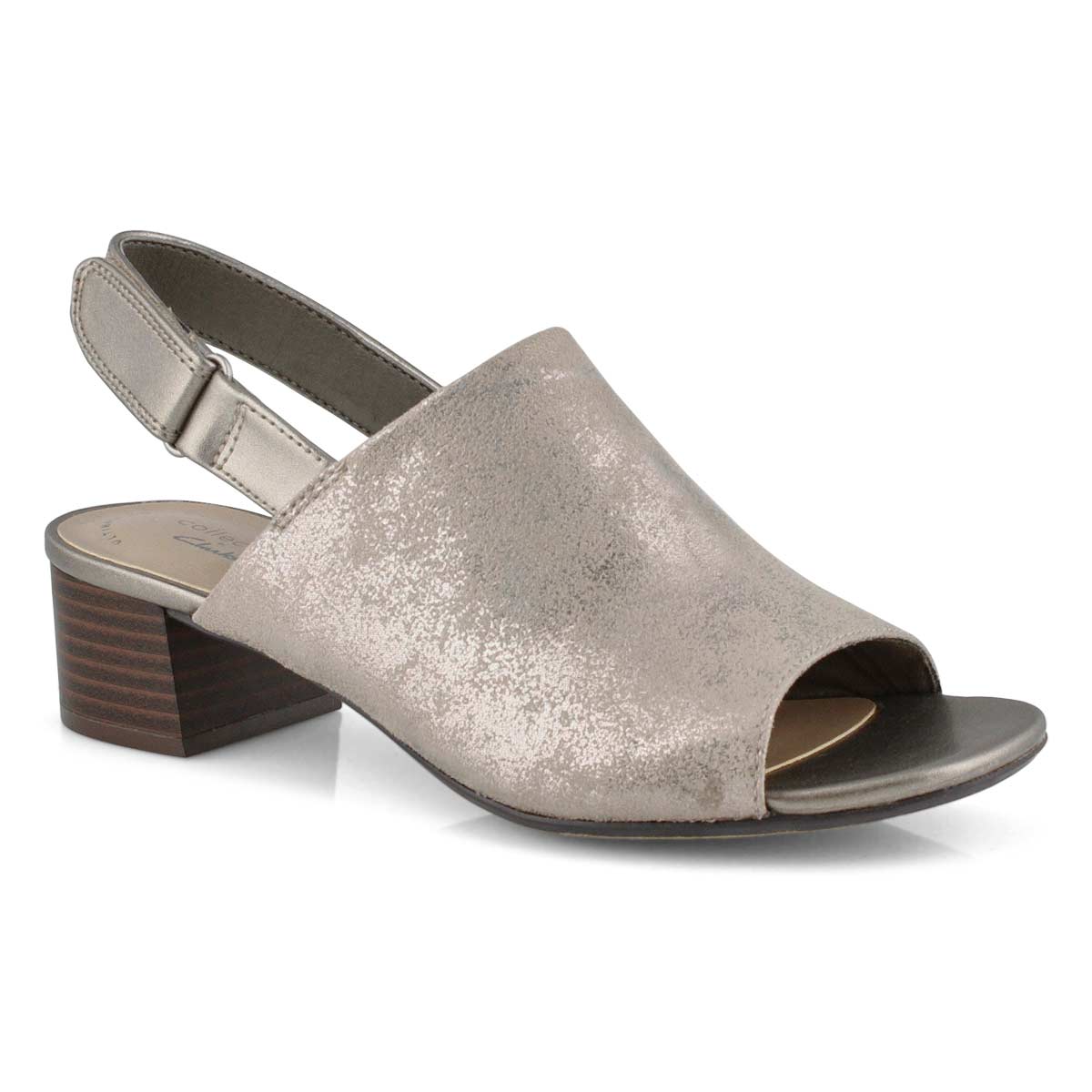 Lds Elisa Lyndsey pewter dress sandal