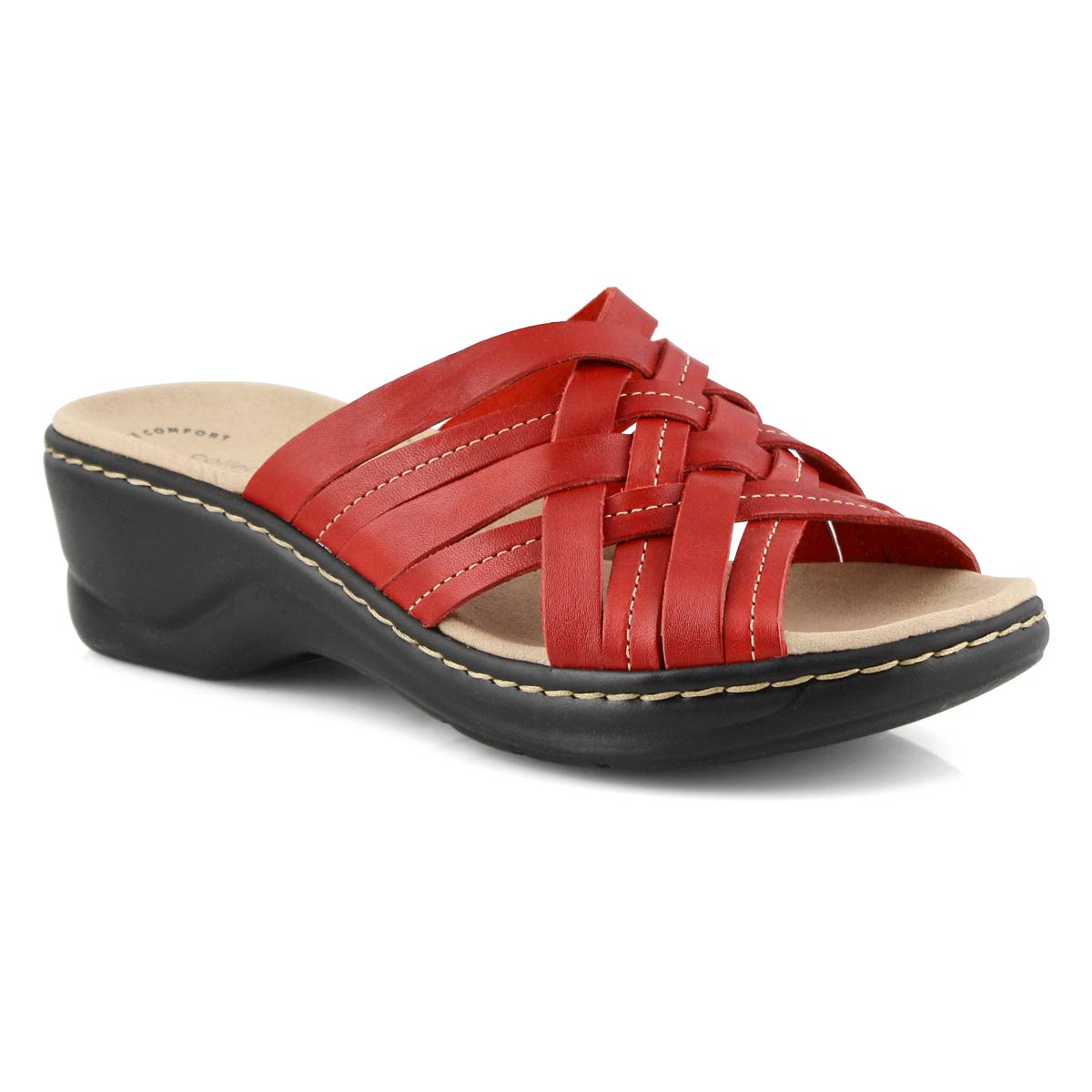 Lds Lexi Salina red slides -wide