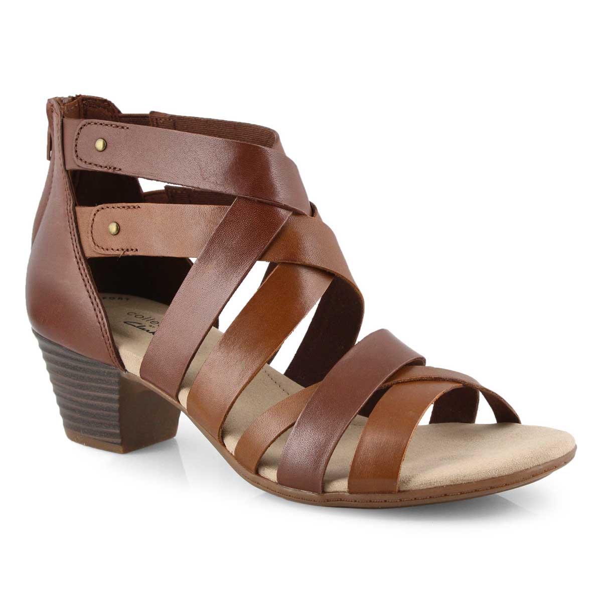 Lds Valarie Dream dark tan dress sandals