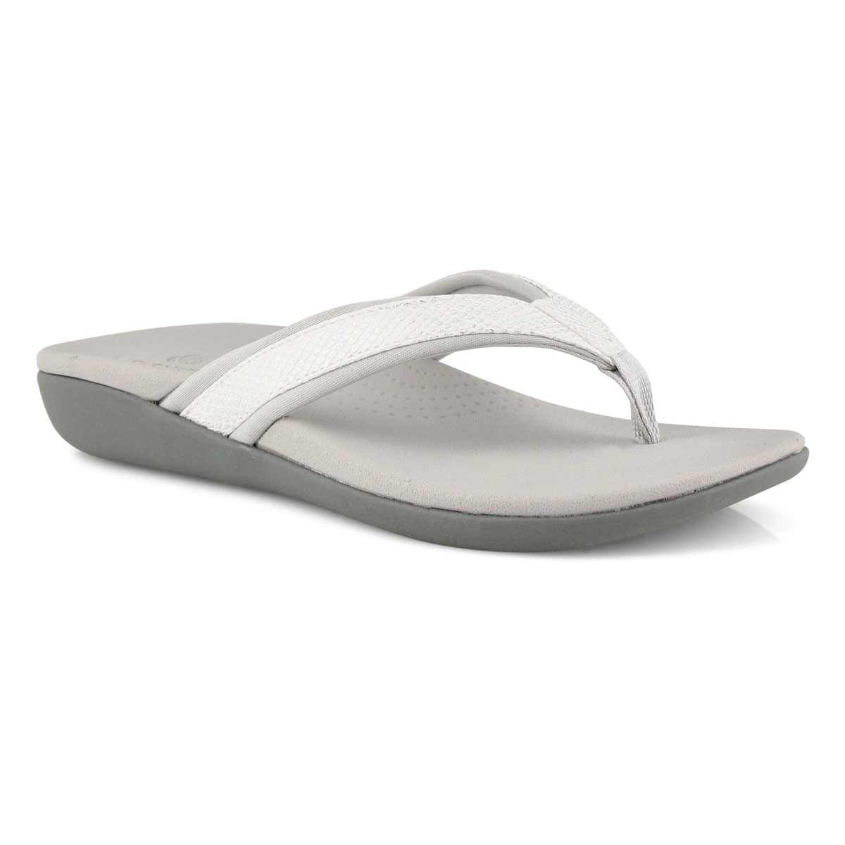 Lds Brio Sol white snake casual sandal