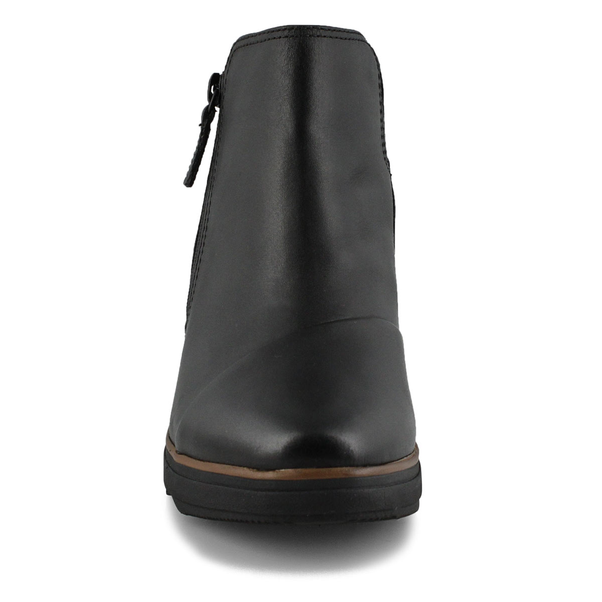 clarks mazy eastham black leather
