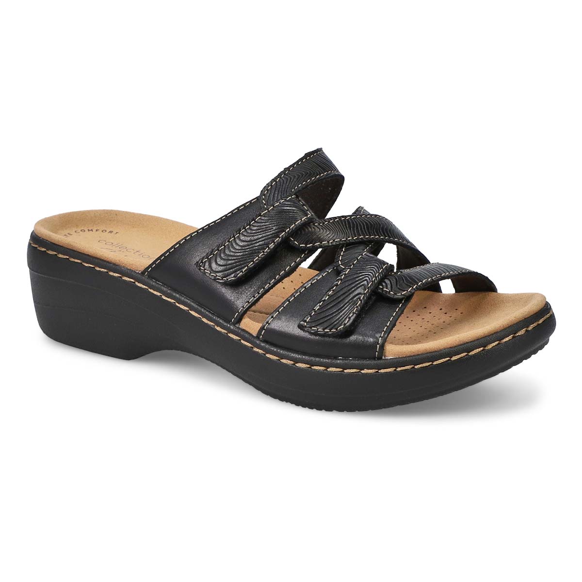 Clarks Womens' Merliah Karli Sandal Black