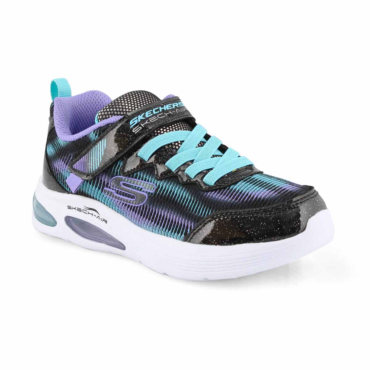 Kds Skech-Air Speeder blk/turq sneaker