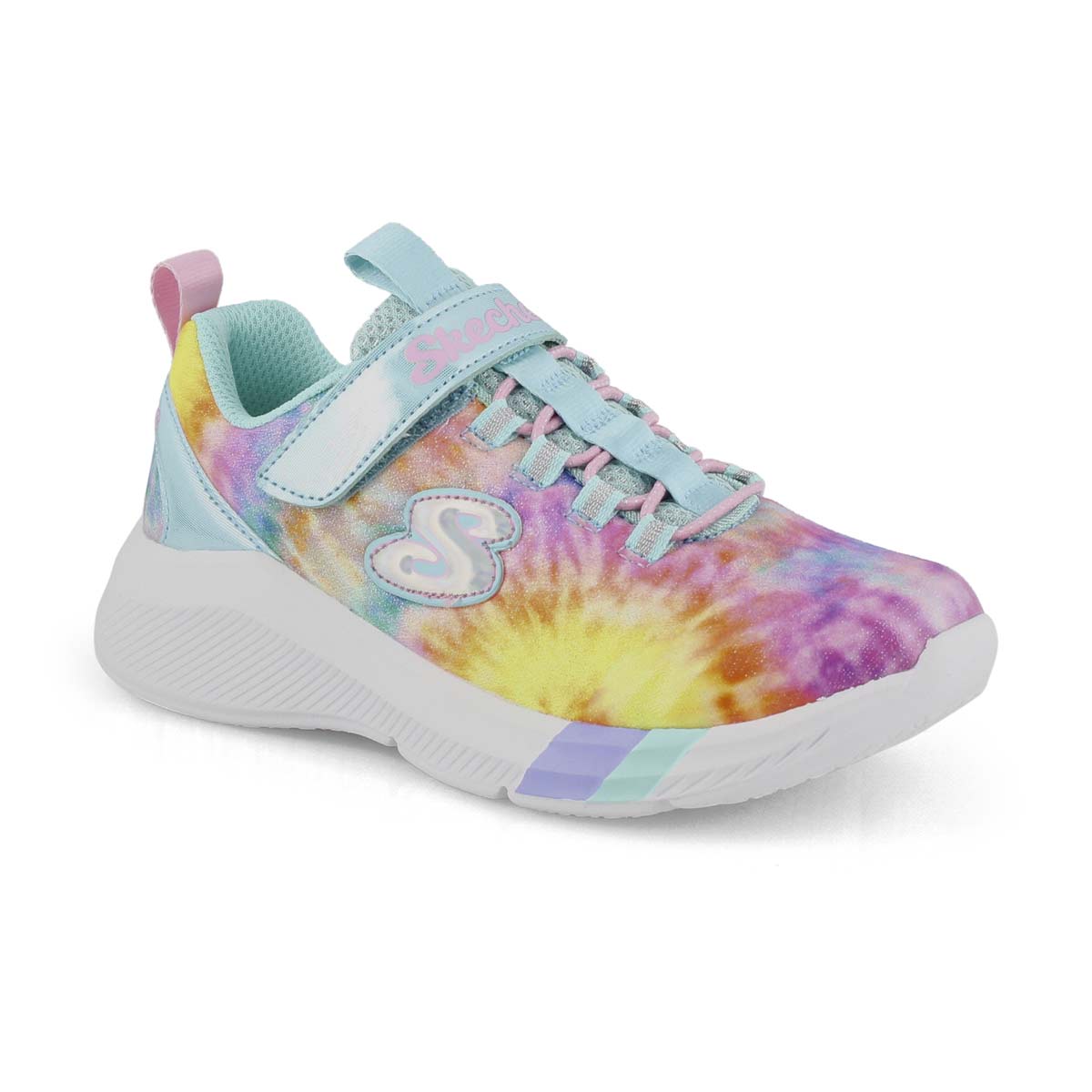 Grls Dreamy Lites trq/mlti light up snkr