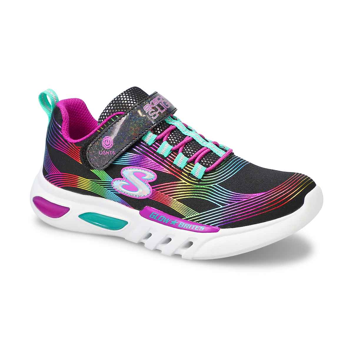 sketchers light up girls