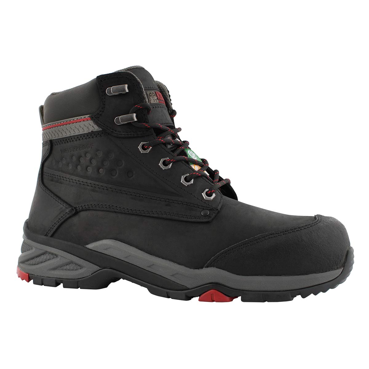 Mns Crusade black lace up wtpf CSA boot
