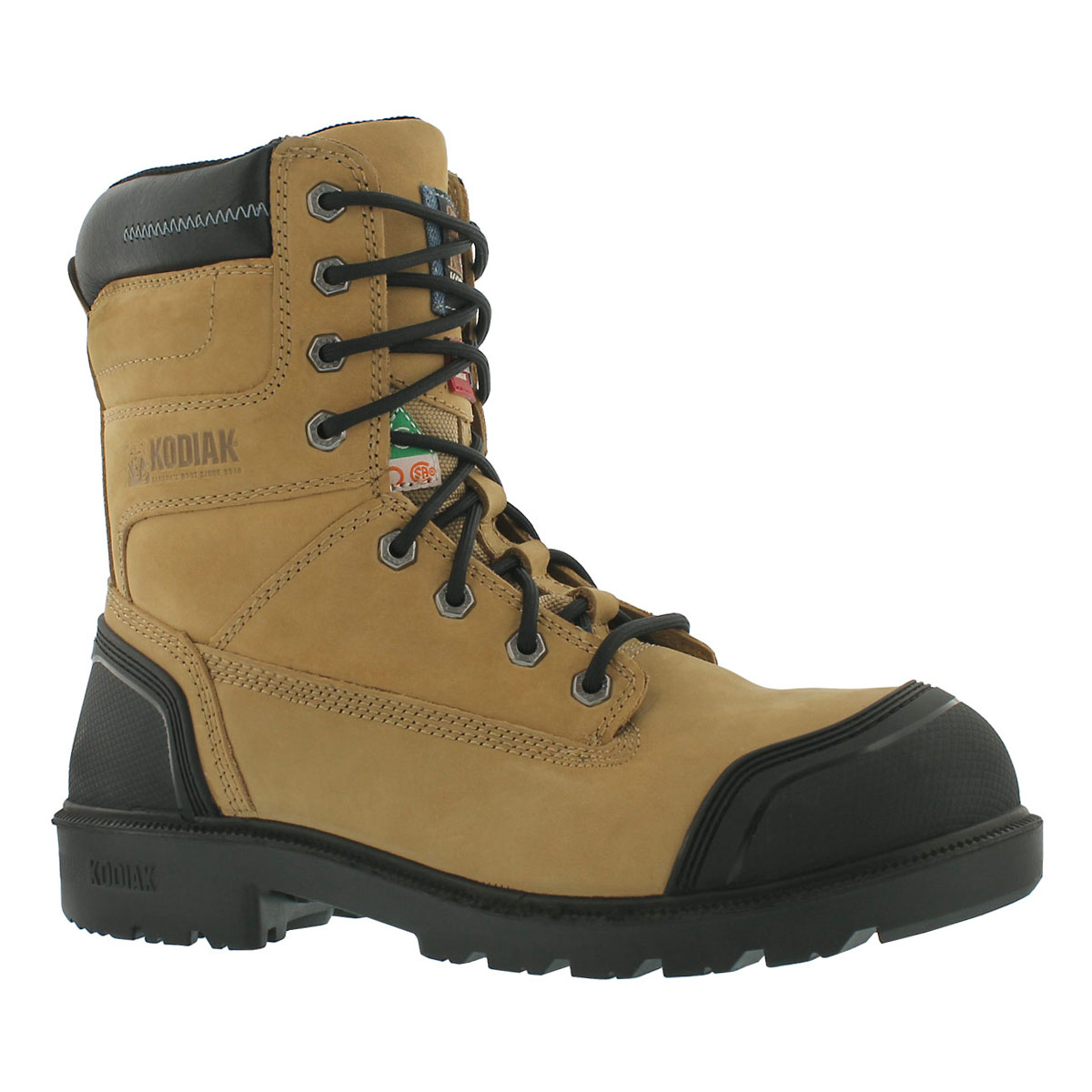 Men's BLUE PLUS taupe waterproof 8" CSA boots
