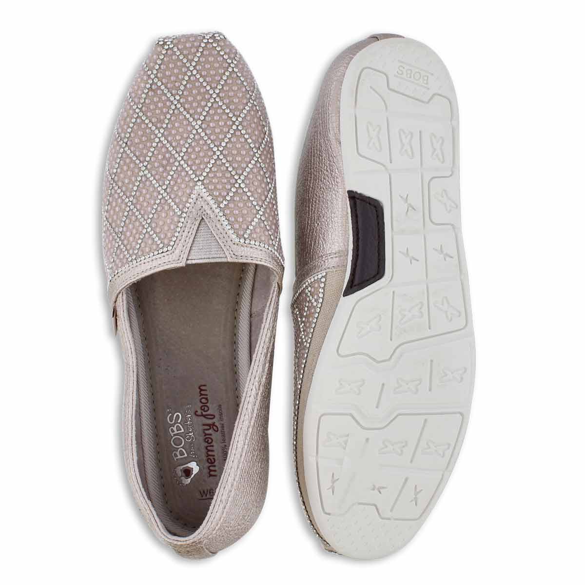 bobs rose gold shoes