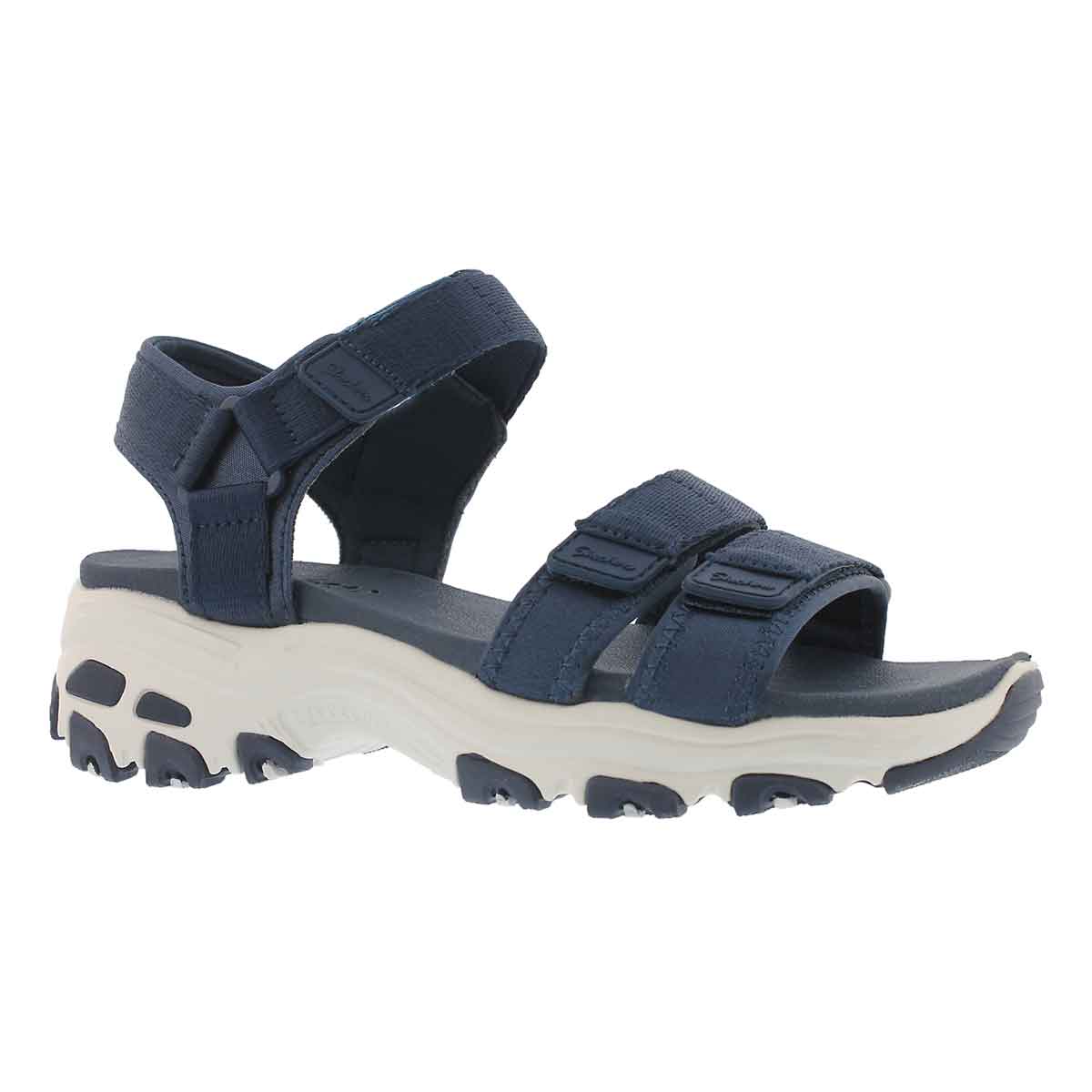 Women's D'LITES FRESH CATCH navy sport sandals