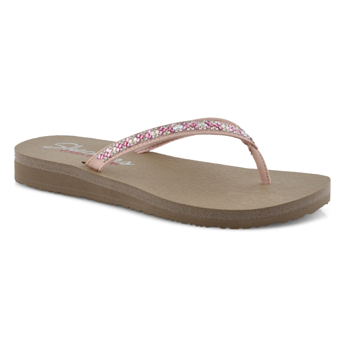Lds Meditation blsh rhinestone flip flop