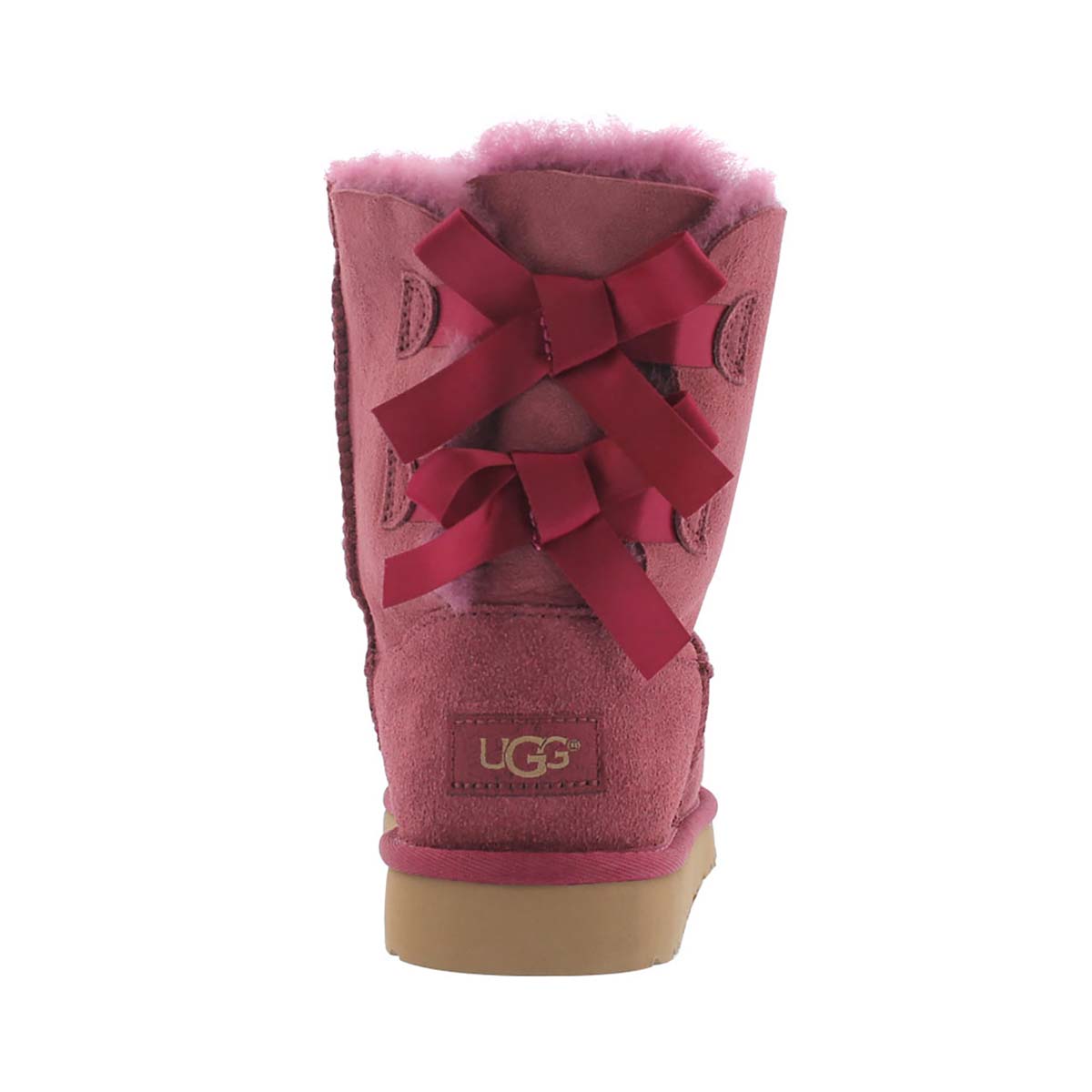 Grls Bailey Bow boug sheepskin boot