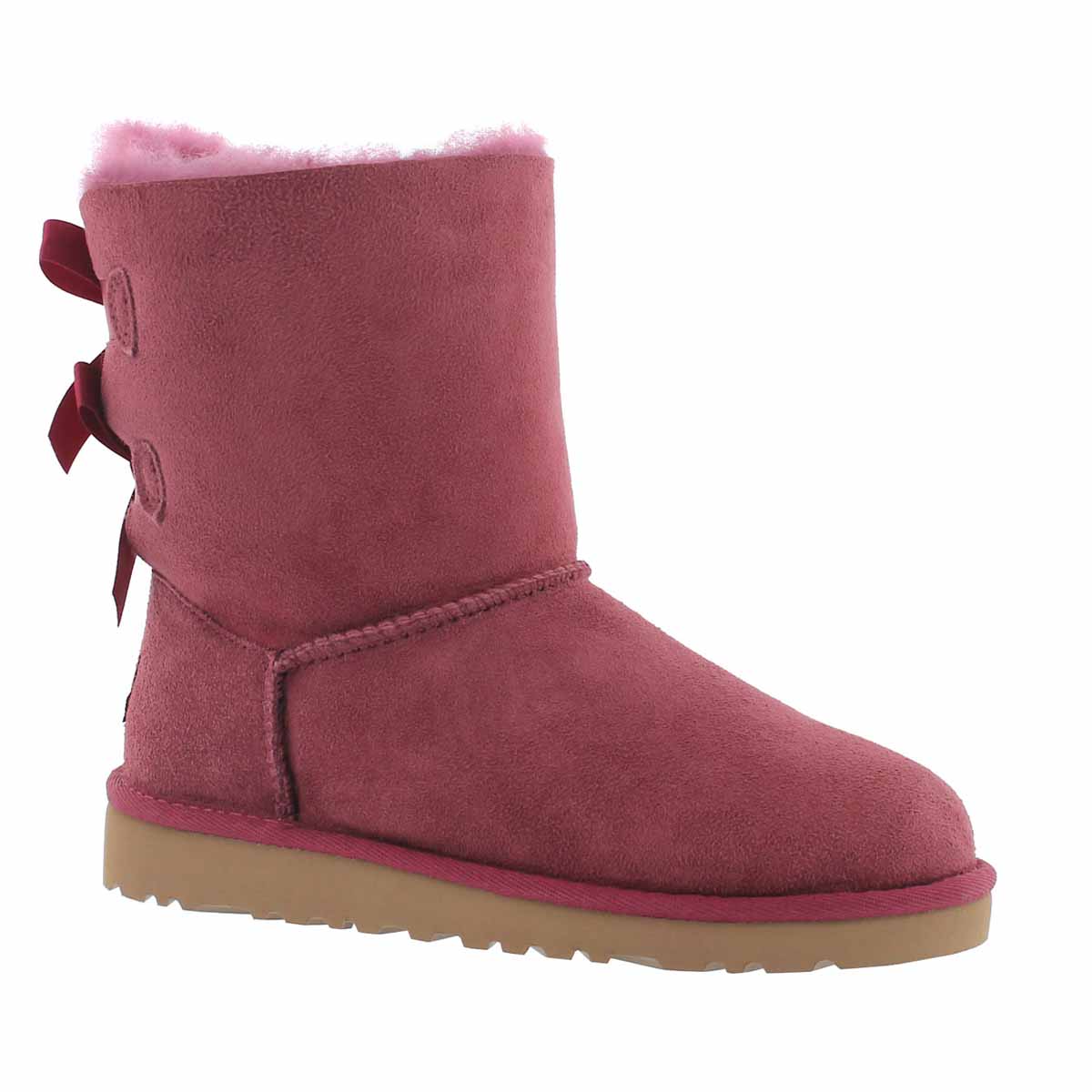 Grls Bailey Bow boug sheepskin boot