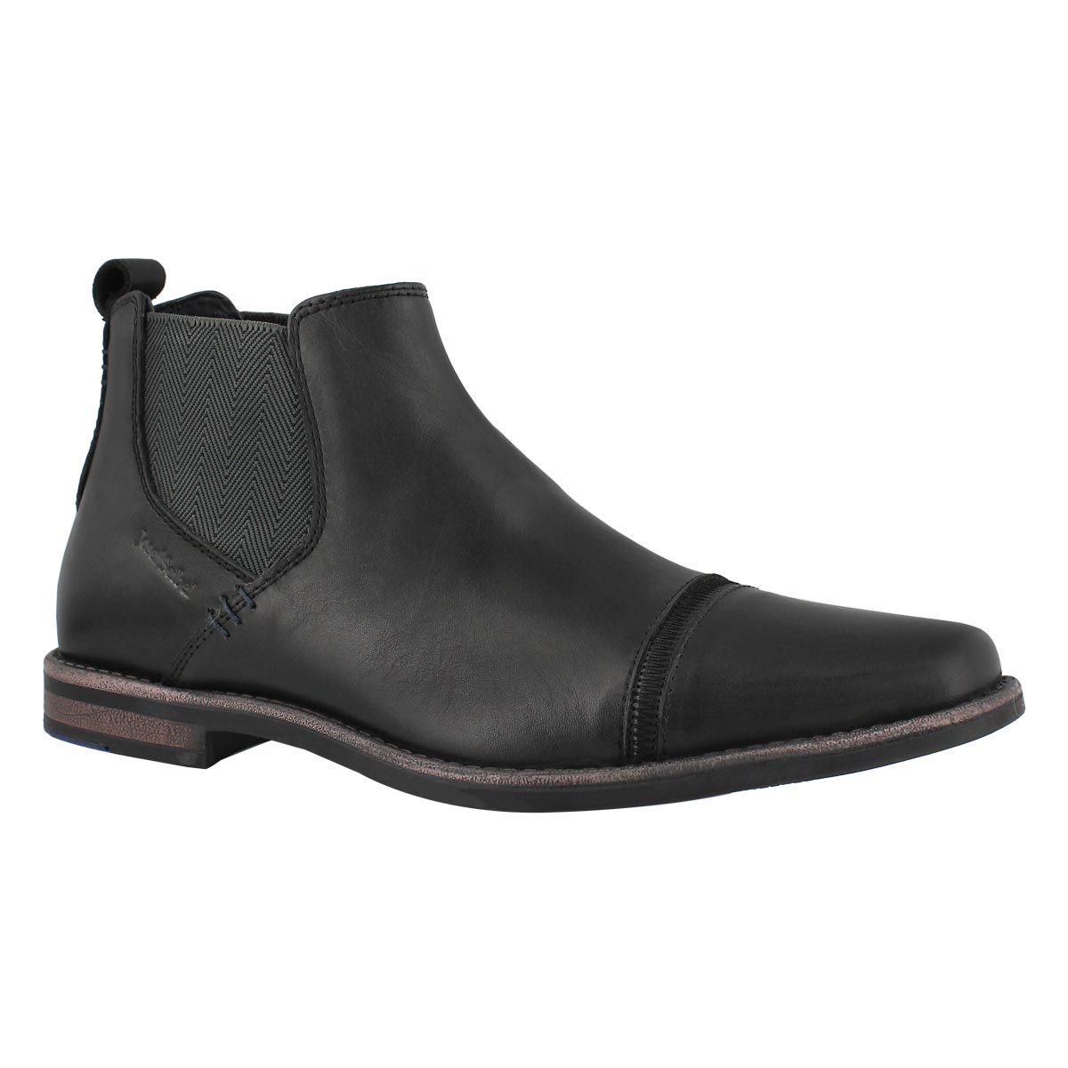 Mns Andrew 23 black slip on dress boot