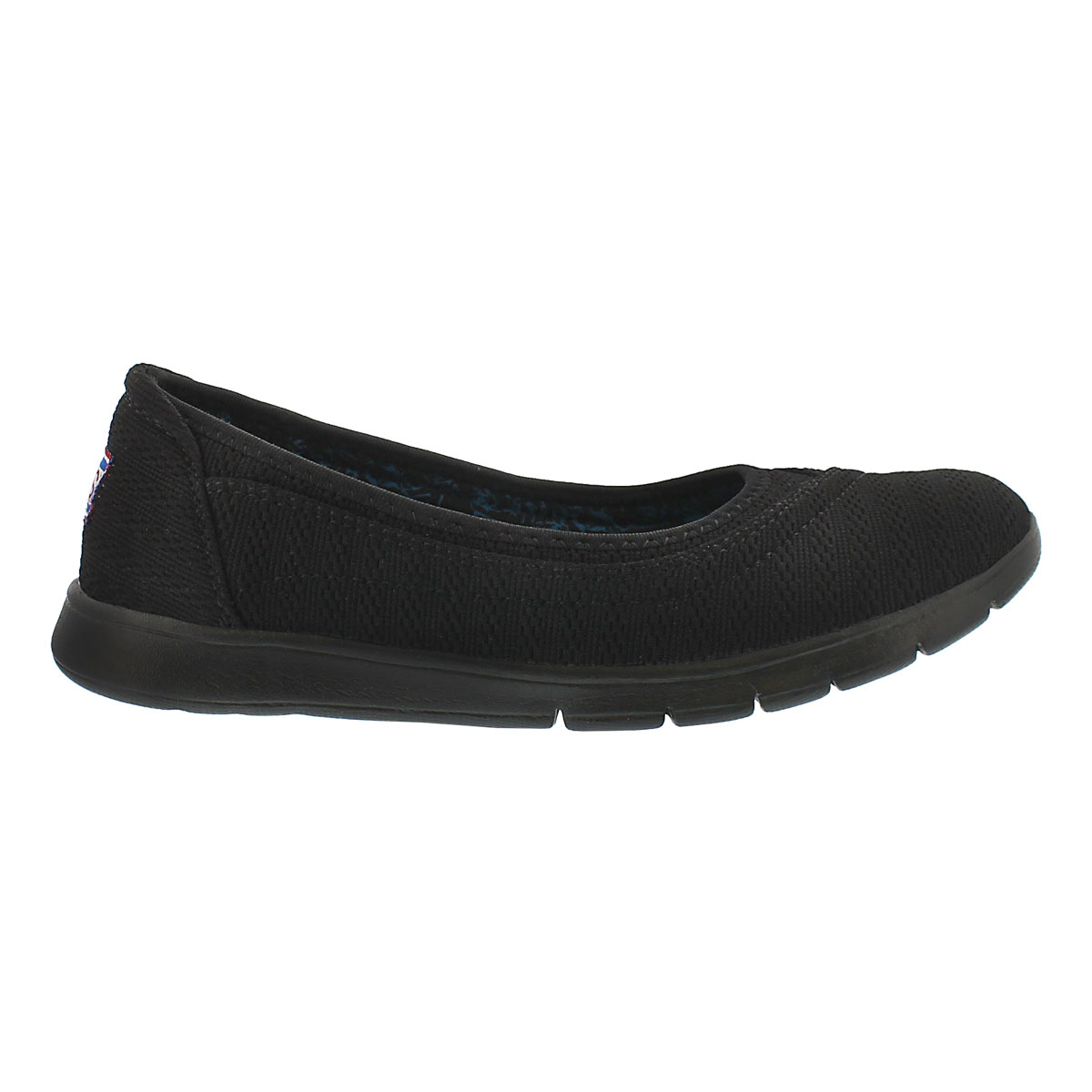 Lds Bobs PureFlex Supastar black flat