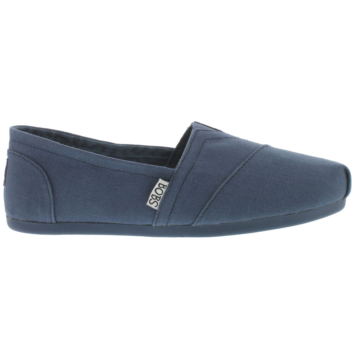 Lds Bobs Plush Peace & Love nvy canvas