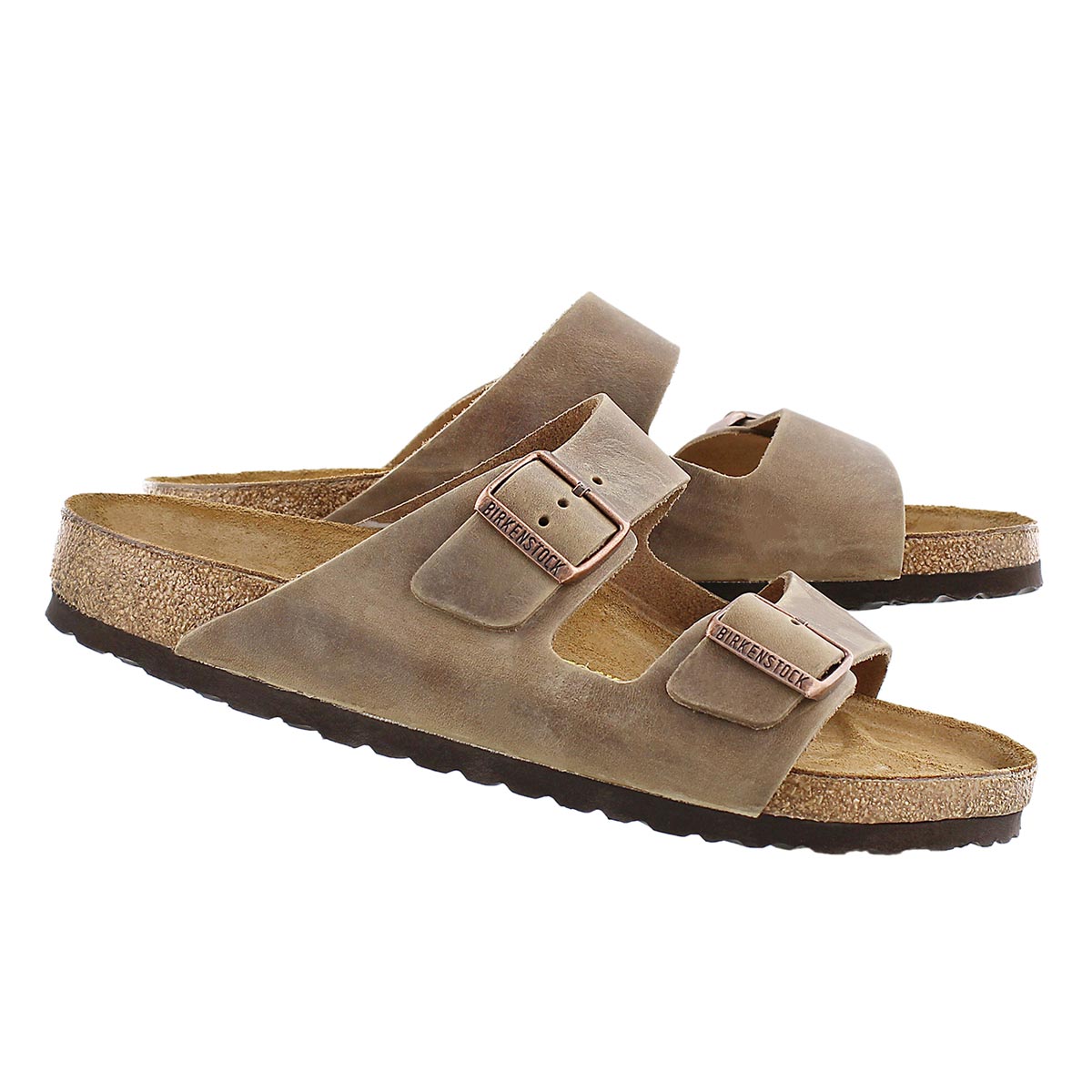 Mns Arizona tobacco 2 strap sandal