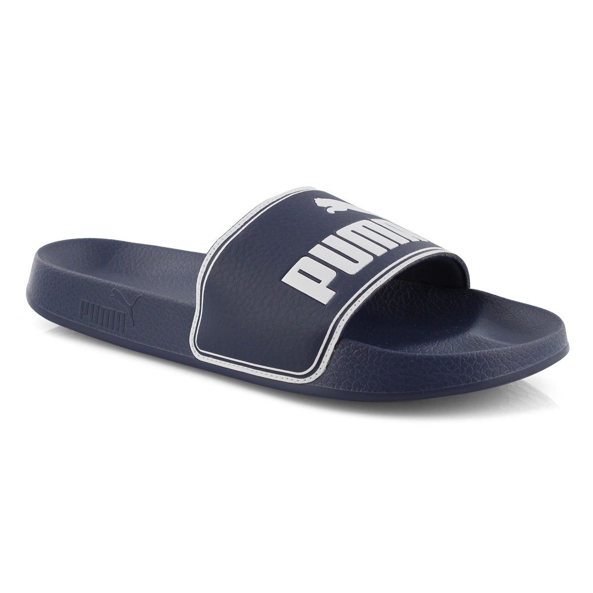 Mns Leadcat nvy/wht sport slide sandal