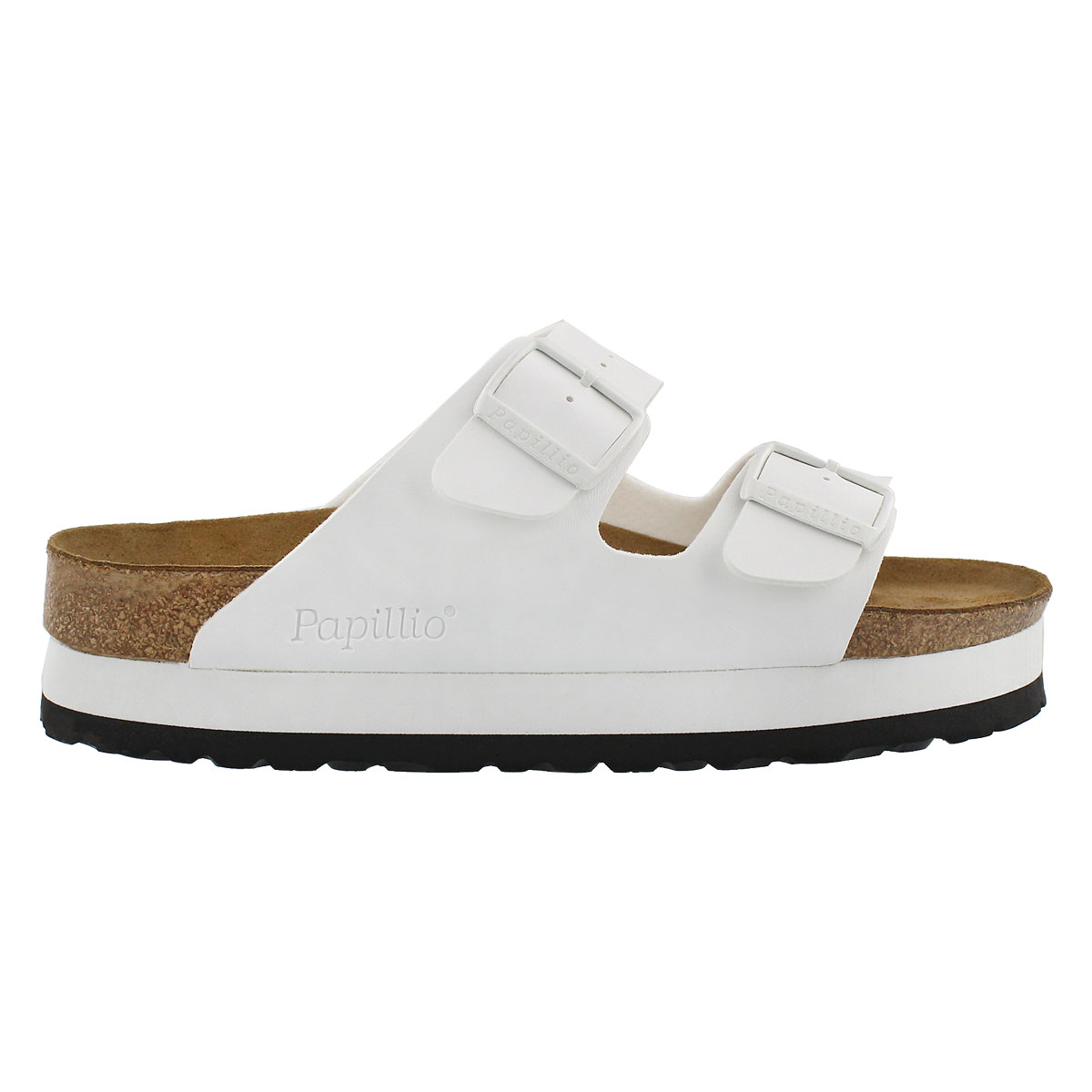 Lds Arizona Platform wht sandal - Narrow