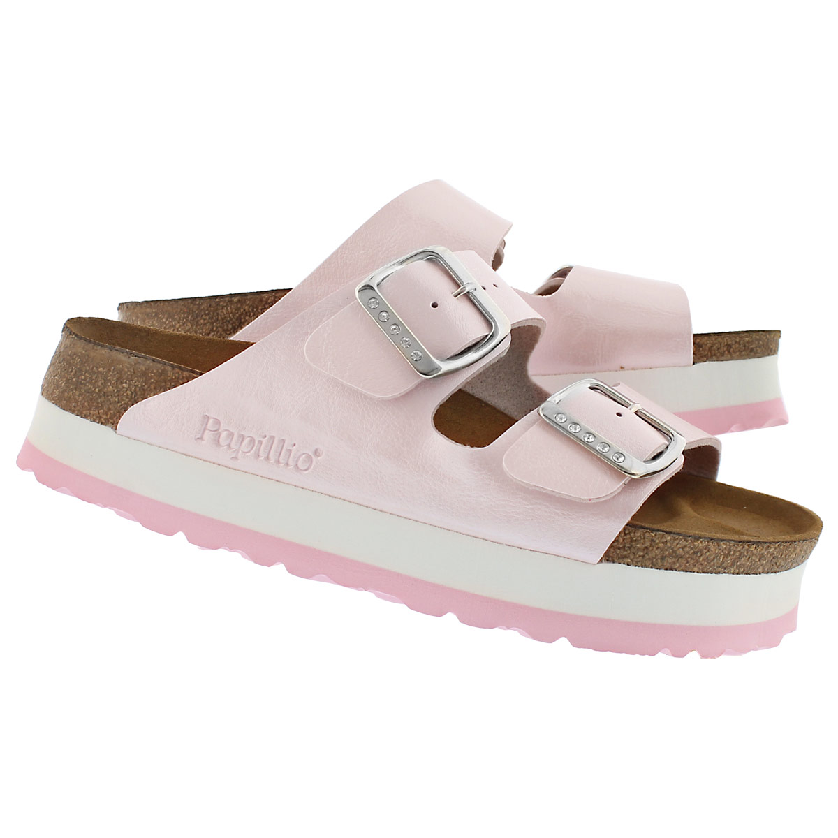 Lds Arizona rose platform sandal-Narrow