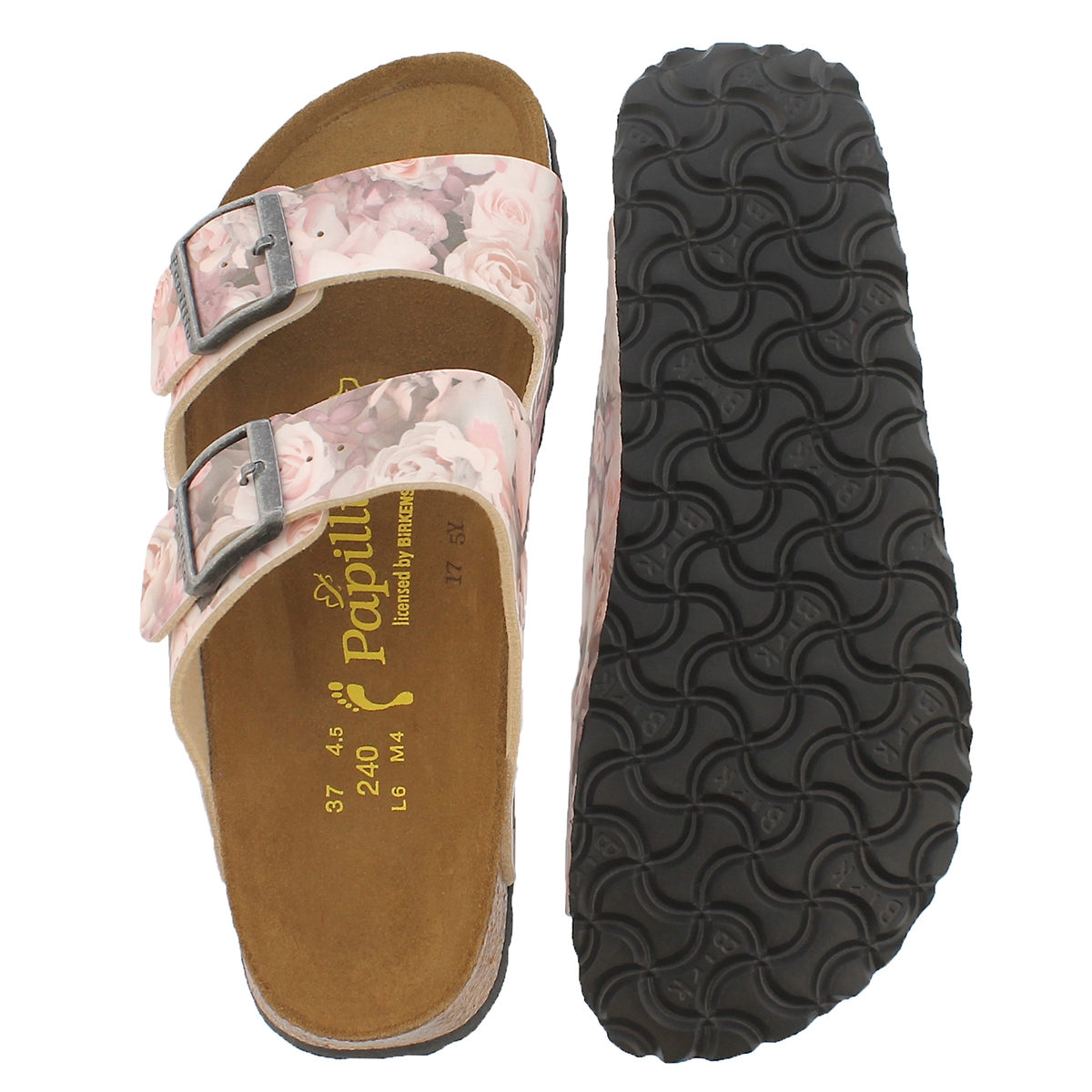 arizona two strap sandals f faded khaki