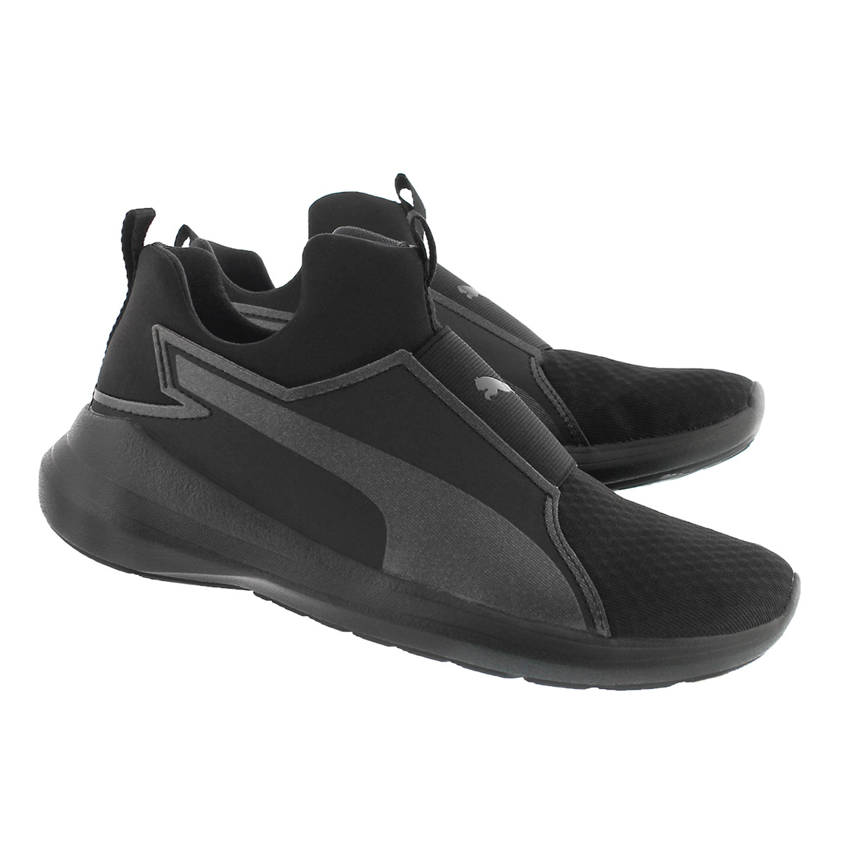 puma rebel mid trainers ladies