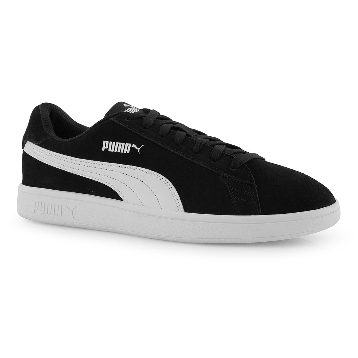 puma tennis shoes black