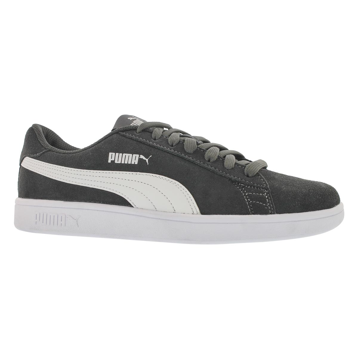 Men's PUMA SMASH v2 asphalt/white sneakers