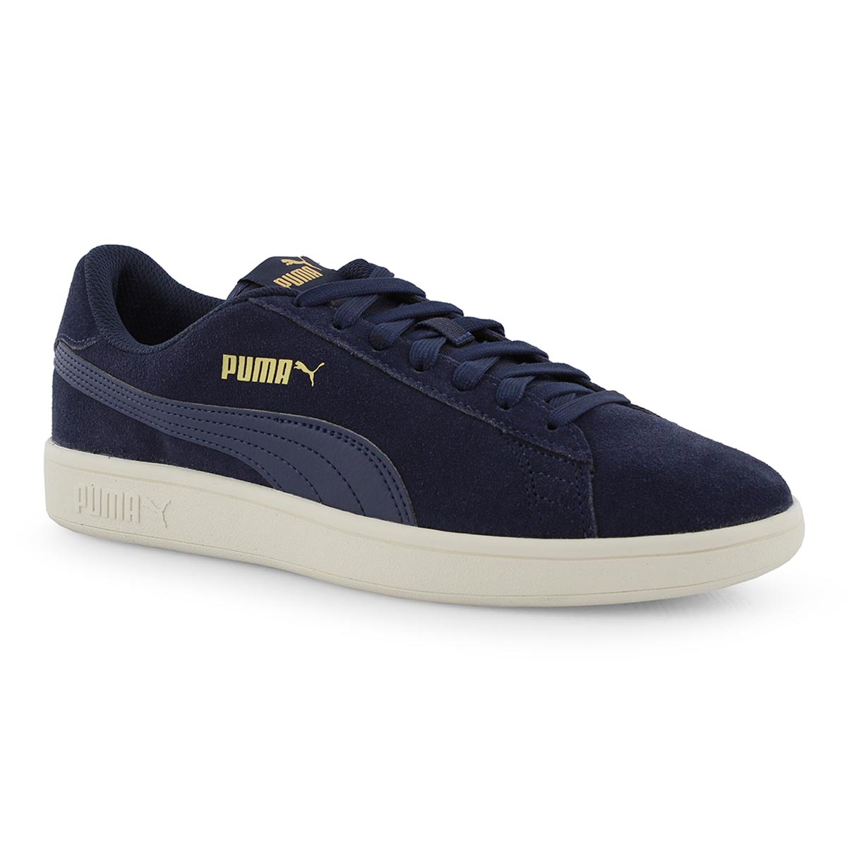 Mns Puma Smash v2 peacoat/gld sneaker