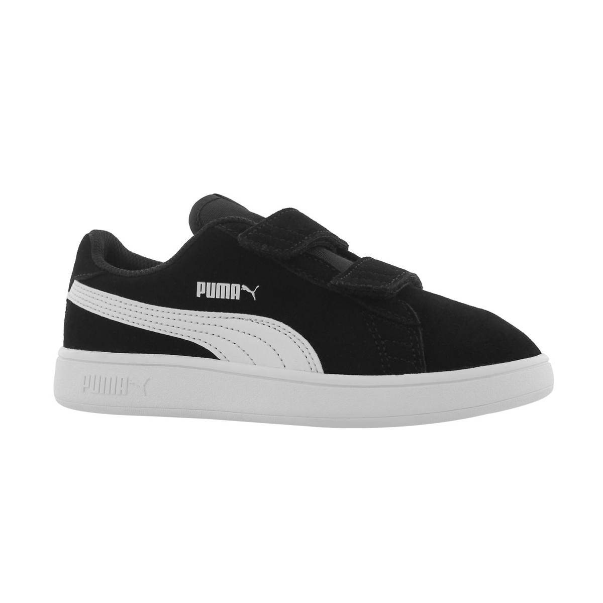 Boys' PUMA SMASH V2 black sneakers