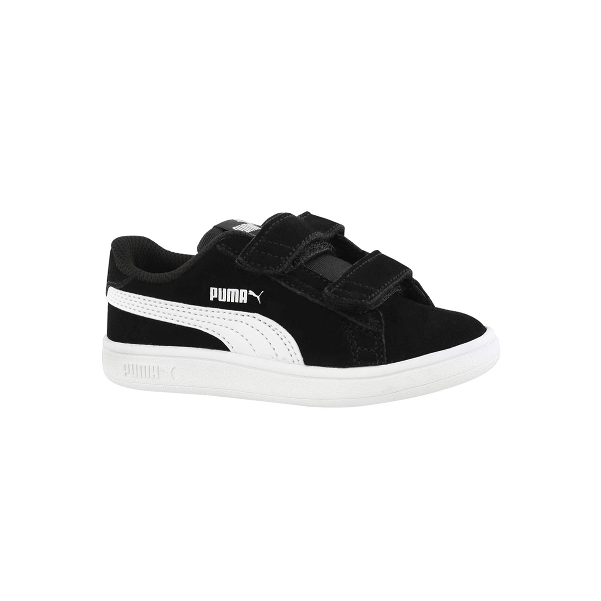 Infants' PUMA SMASH V2 black sneakers