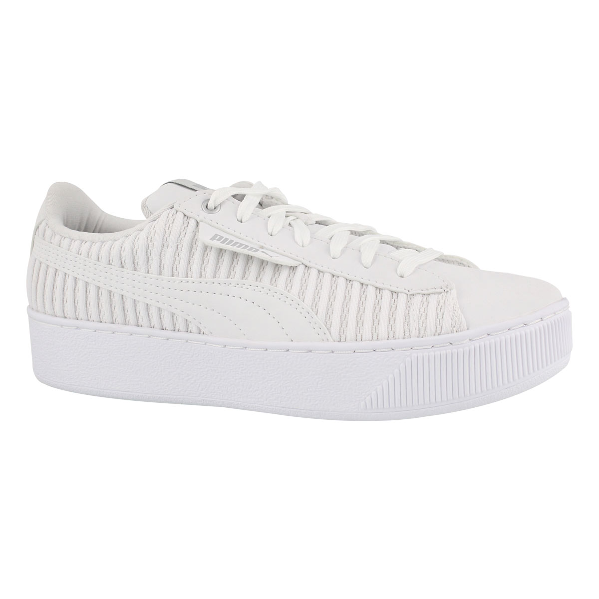 Lds Puma Vikky Platform wht/wht sneaker