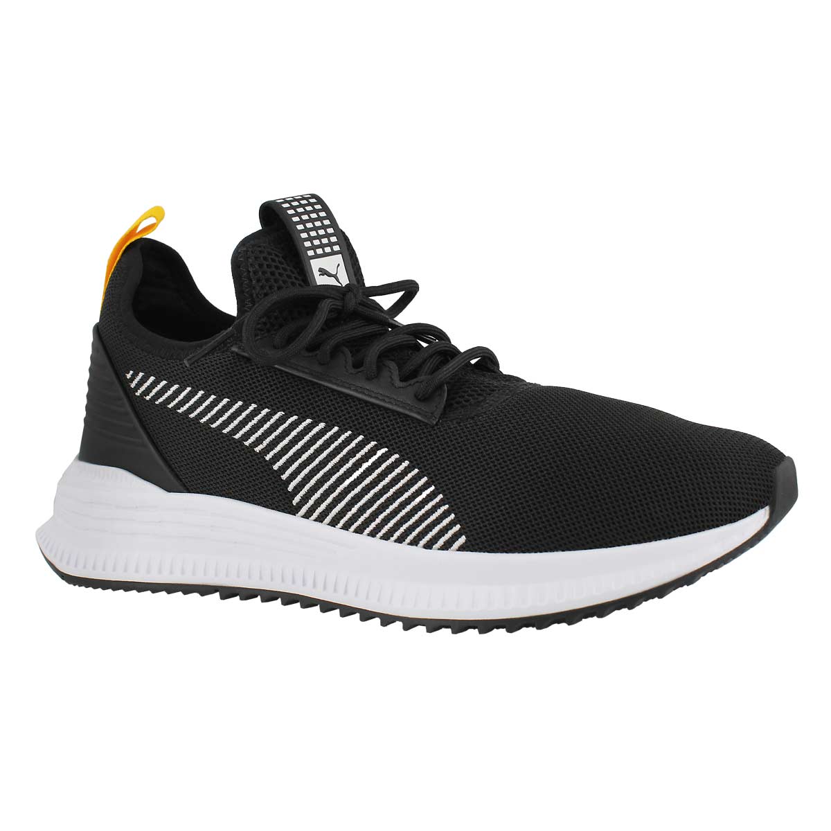 Mns AVID NS blk/yellow slip on sneaker