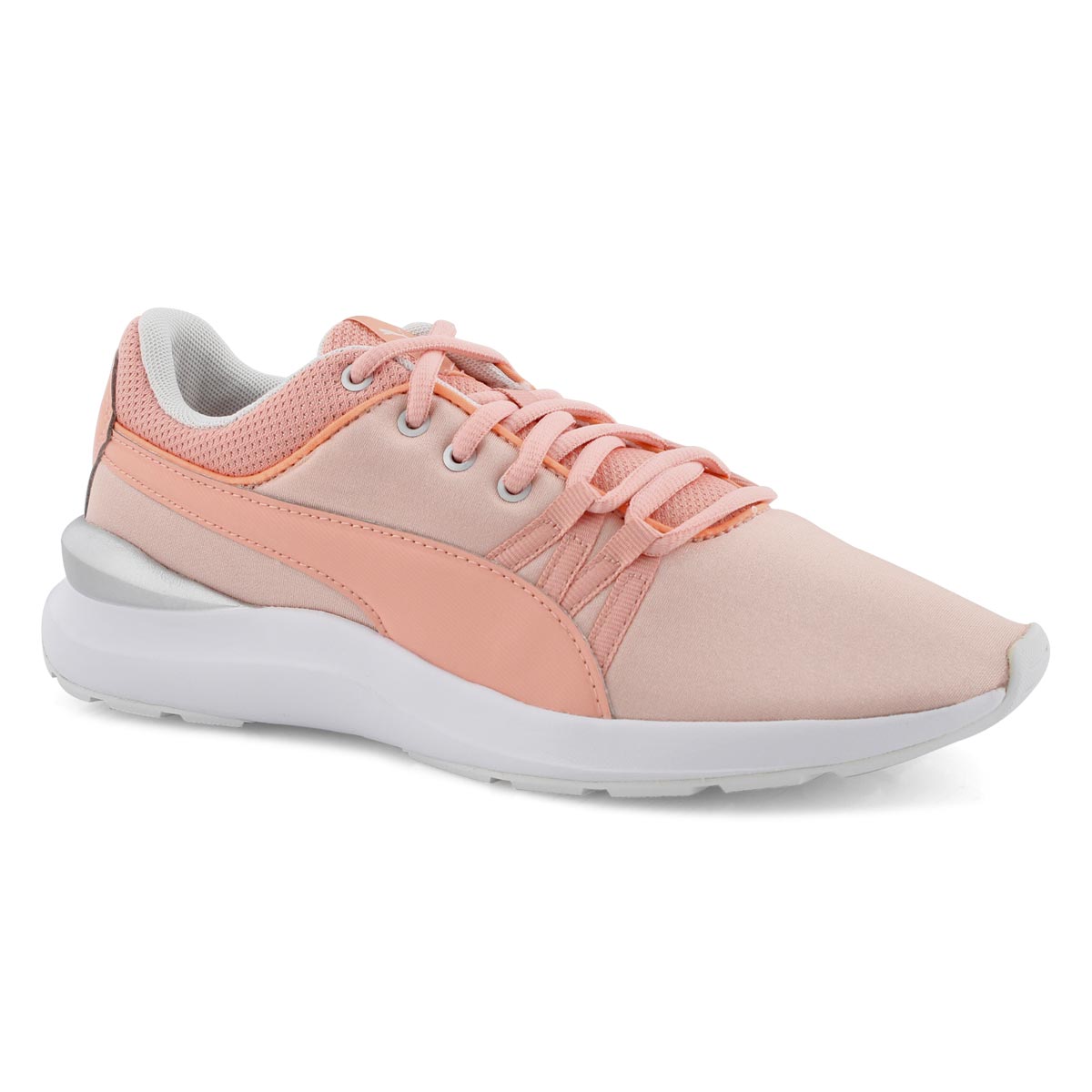 Lds Adela peach lace up sneaker