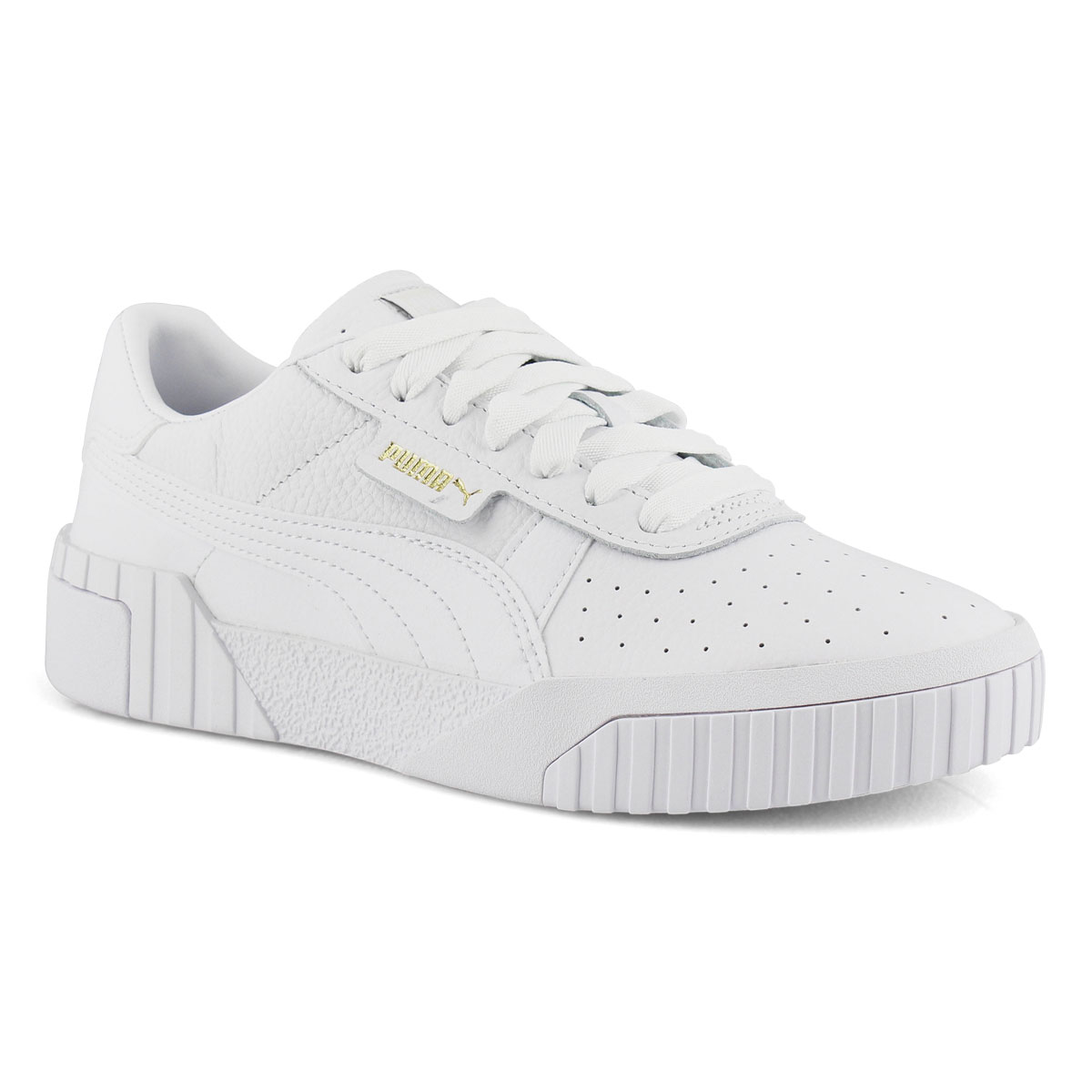 Puma Women's Cali Sneaker - White/White | SoftMoc.com