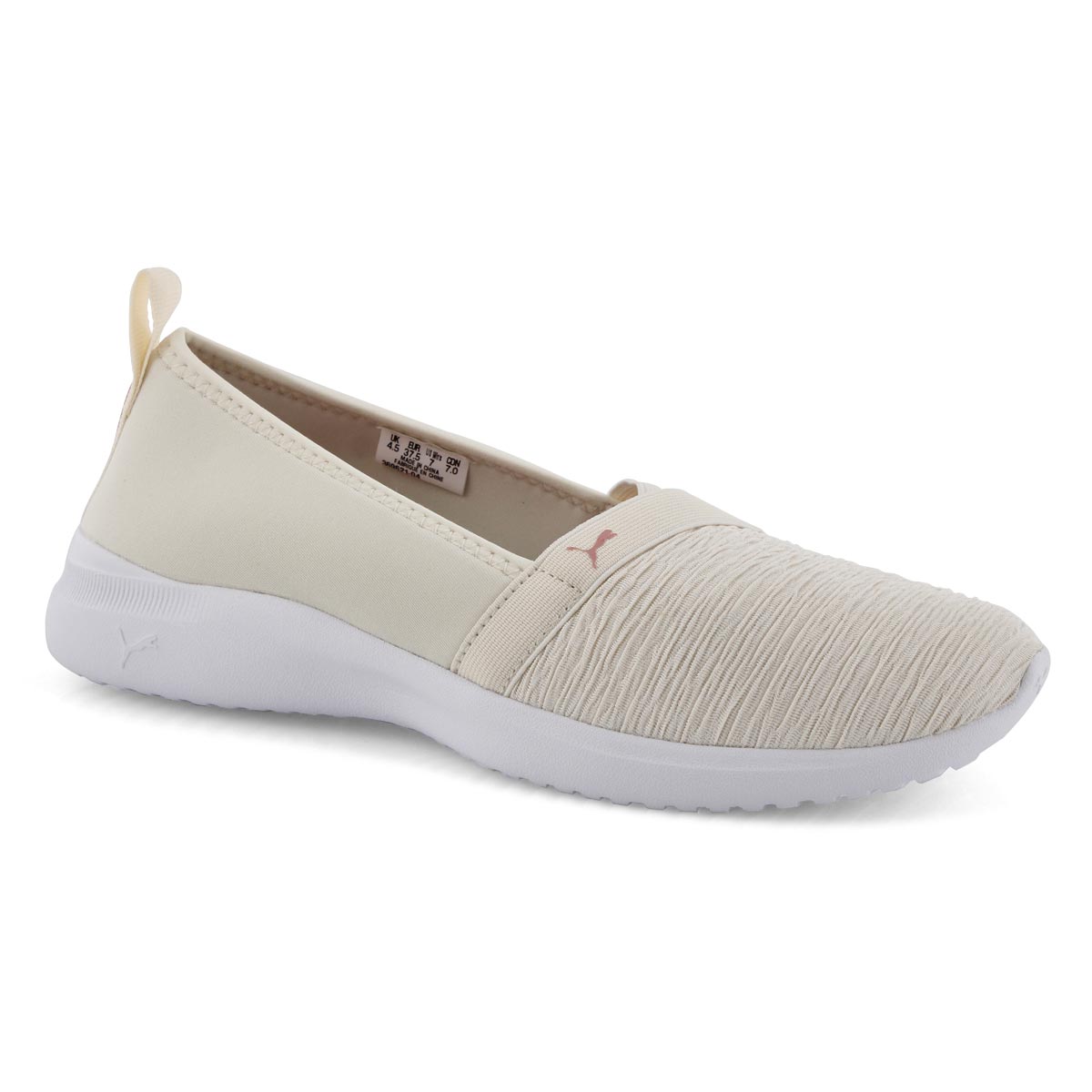 Lds Adelina parchment/rose slip on