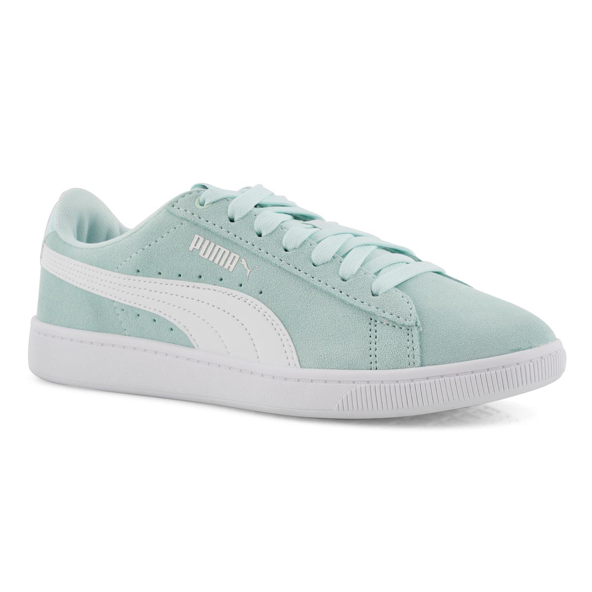 Lds Puma Vikky v2 aqua lace up snkr