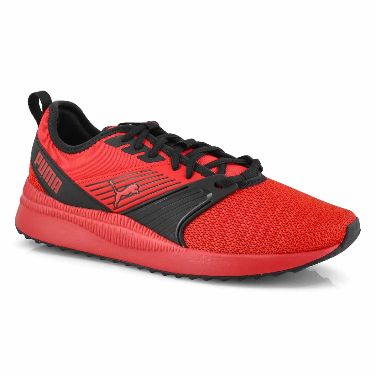 Mns Pacer Next FFWD red/blk laceup snkr