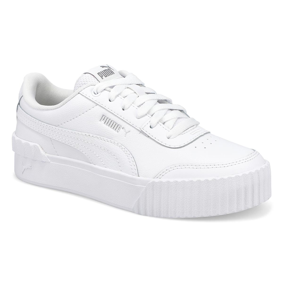 Puma Women's Carina Lift TW Sneaker - White | SoftMoc.com