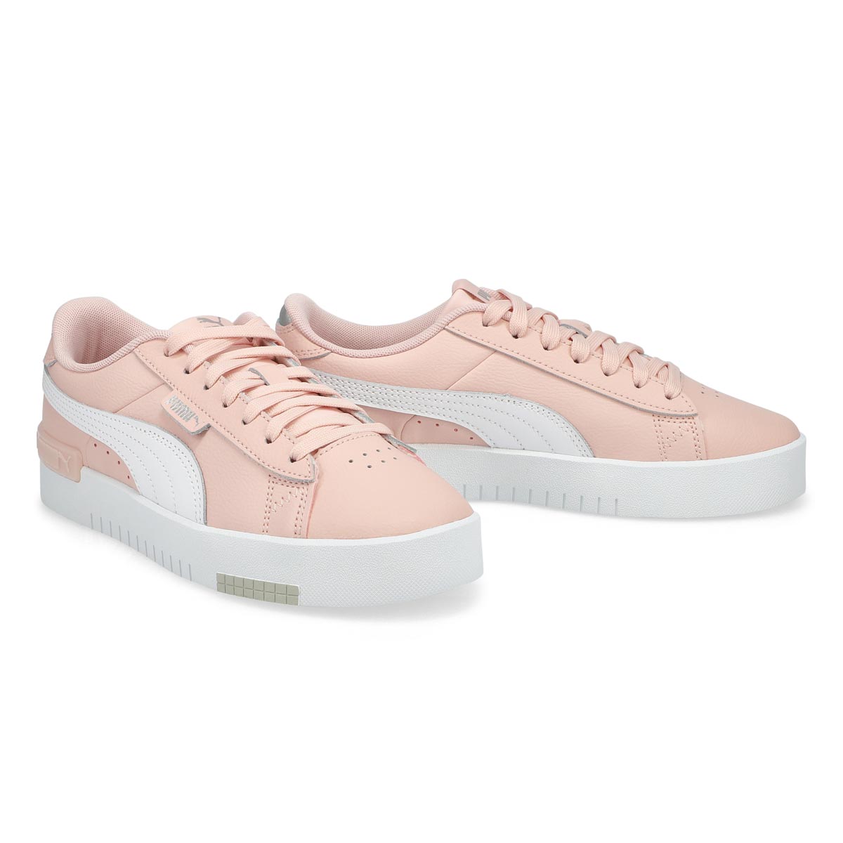 Puma Women's Jada Sneaker - Peyote/White | SoftMoc.com