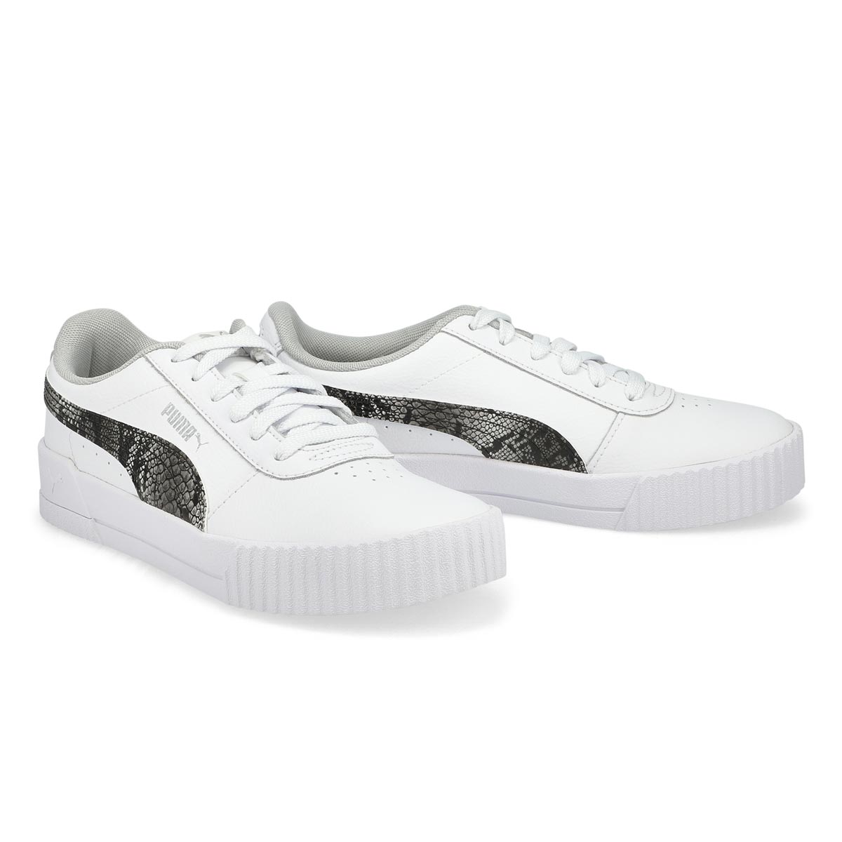 carina l white sneaker